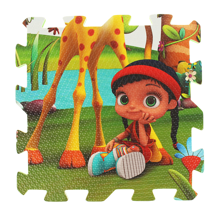 Коврик-пазл, 8 сегментов