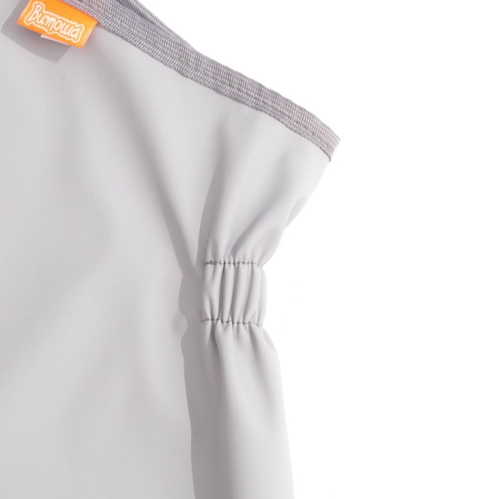 Полукомбинезон-непромокайка, рост 98-104 см, цвет серый 8403