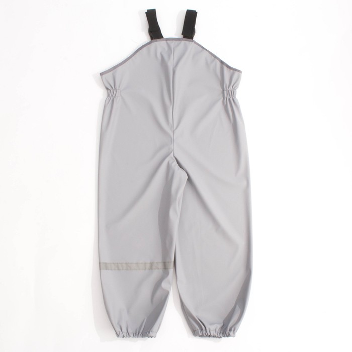 Полукомбинезон-непромокайка, рост 104-110 см, цвет серый 8502