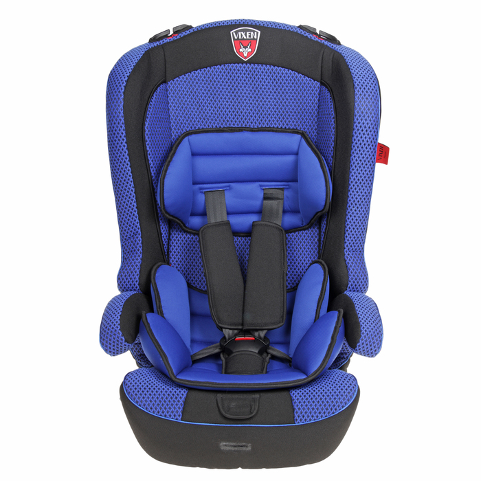 Автокресло-бустер «М1 Оникс», группа 1-2-3, цвет синий/чёрный