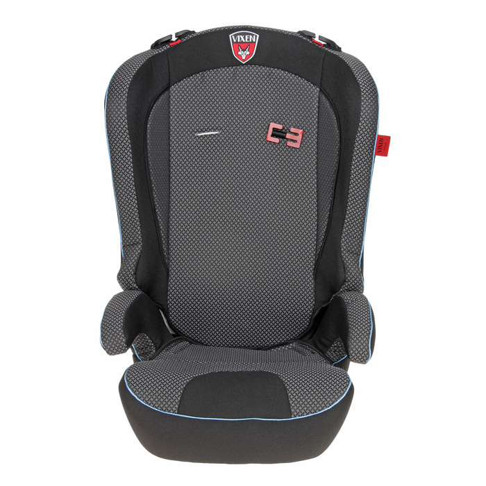 Автокресло-бустер «М2 Оникс», группа 2-3, цвет серый/чёрный