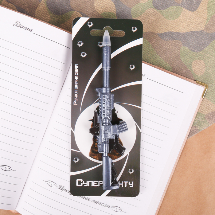 Фигурная ручка "Суперагенту"