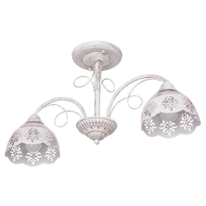 Люстра "Венера" 2 лампы E14 60Вт белый 56,5х15х29,5см.