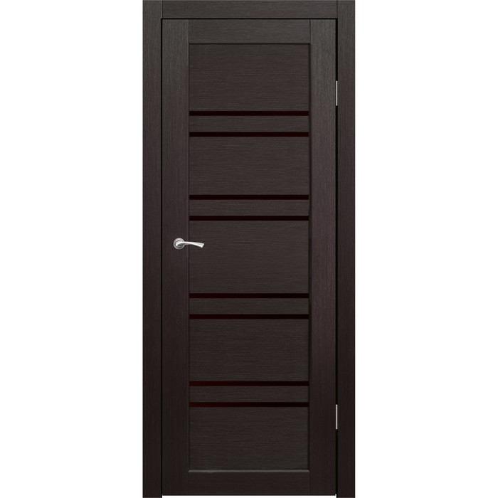 Комплект двери Окинава Венге, черный лакобель 2000х800