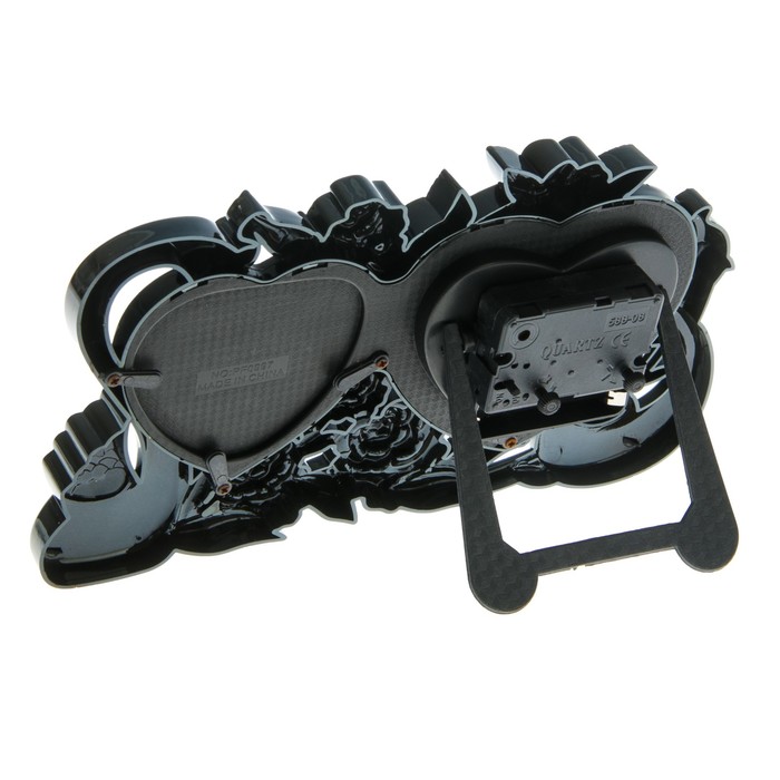 Будильник "2 сердца" с фоторамкой (см) микс 23*5.5*13.5см