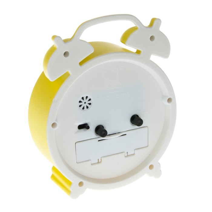 Будильник детский "Классика", 13.5х10х4 см, микс