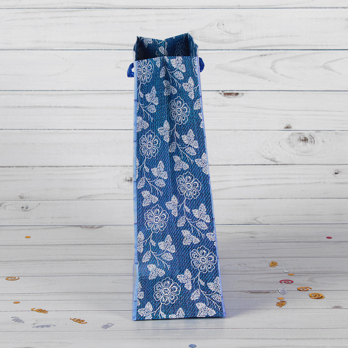 Пакет подарочный "Букет", люкс, 18 х 8 х 23 см