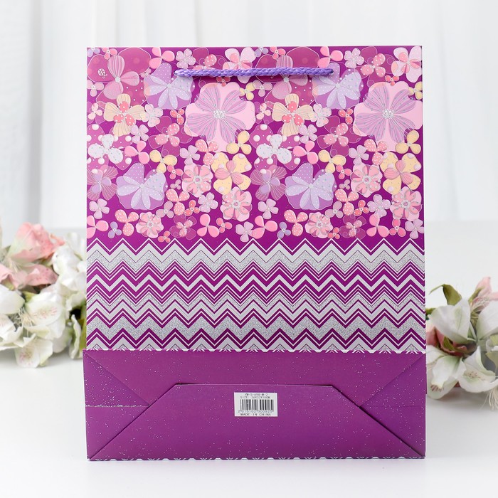 Пакет подарочный, люкс, 26 х 10 х 32 см