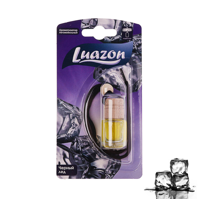 Ароматизатор в бутылочке "Черный лед"