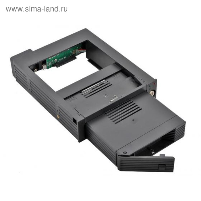 фото Сменный бокс для hdd agestar smrp sata ii пластик черный 3.5"