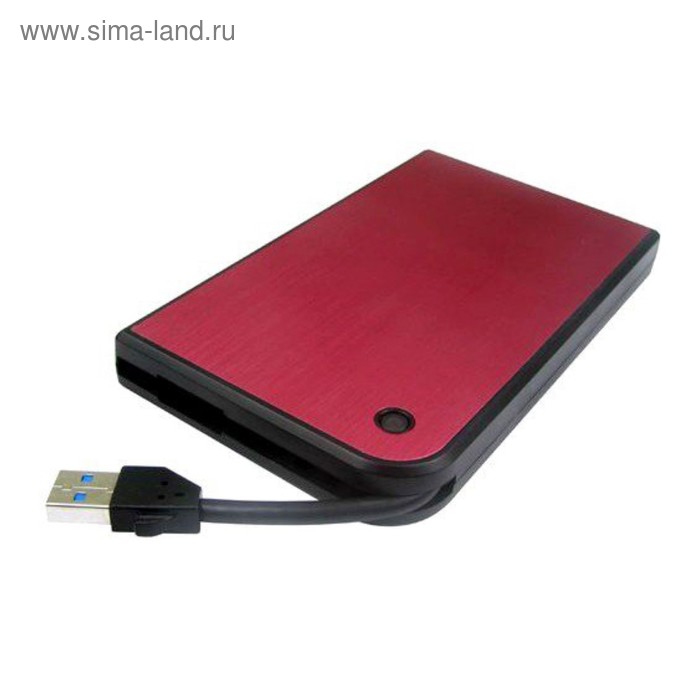 фото Внешний корпус для hdd/ssd agestar 3ub2a14 sata ii пластик/алюминий красный 2.5"