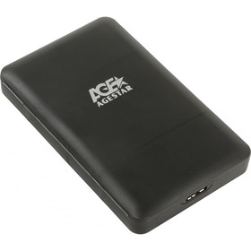 

Внешний корпус для HDD/SSD AgeStar 3UBCP3 SATA пластик черный 2.5"
