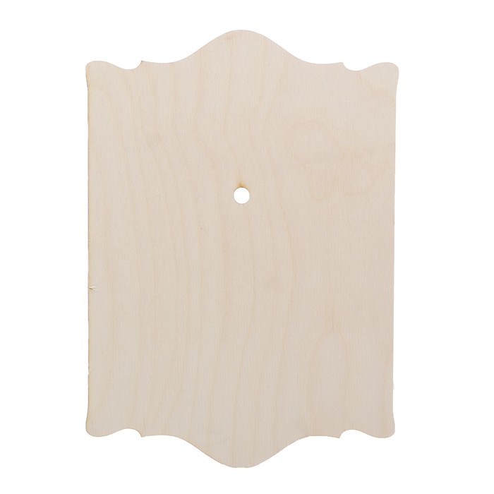 Заготовка для часов из фанеры №24, 22х28х0,4 см