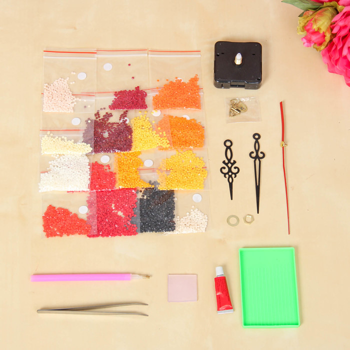 Алмазные часы "Любимый капучино" 7303008