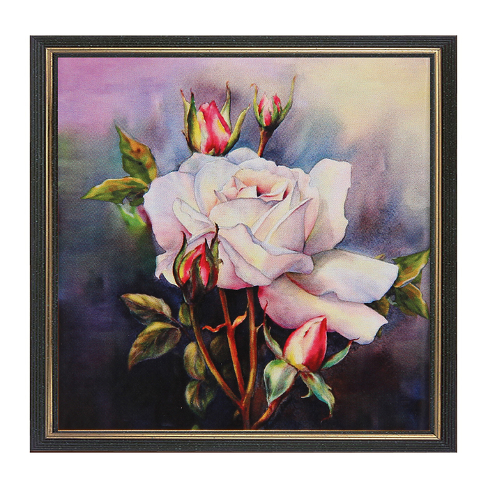 Алмазная картина-раскраска "Сиреневый аккорд"