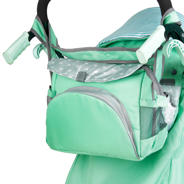 Санки-коляска "Ника детям 7-4/2", цвет мятный