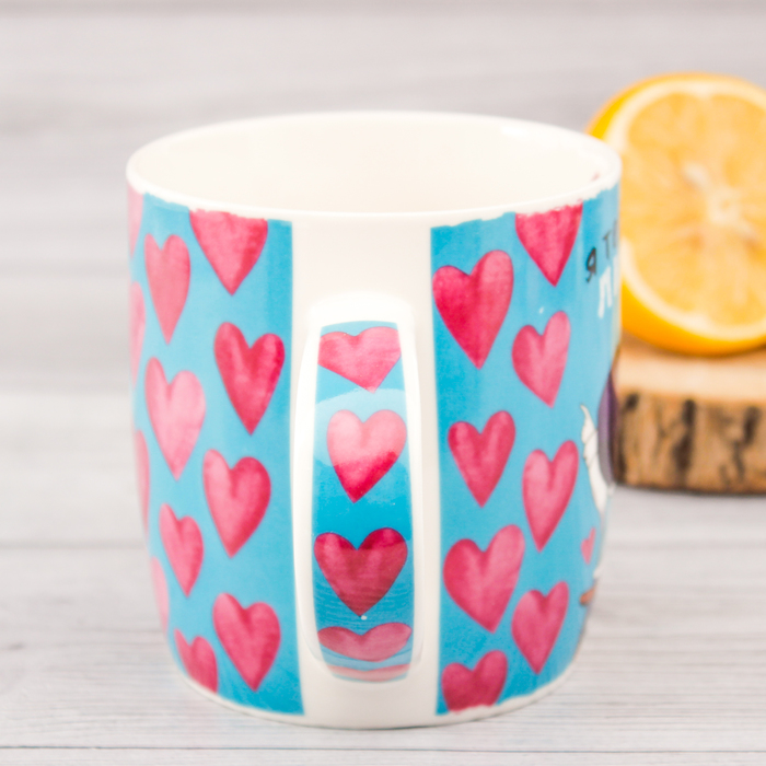 Набор "Я тебя люблю" кружка 300мл, открытка