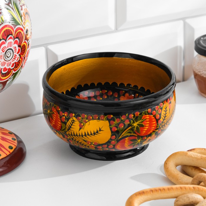 Чашка «Ягодка», 7×13 см, хохлома