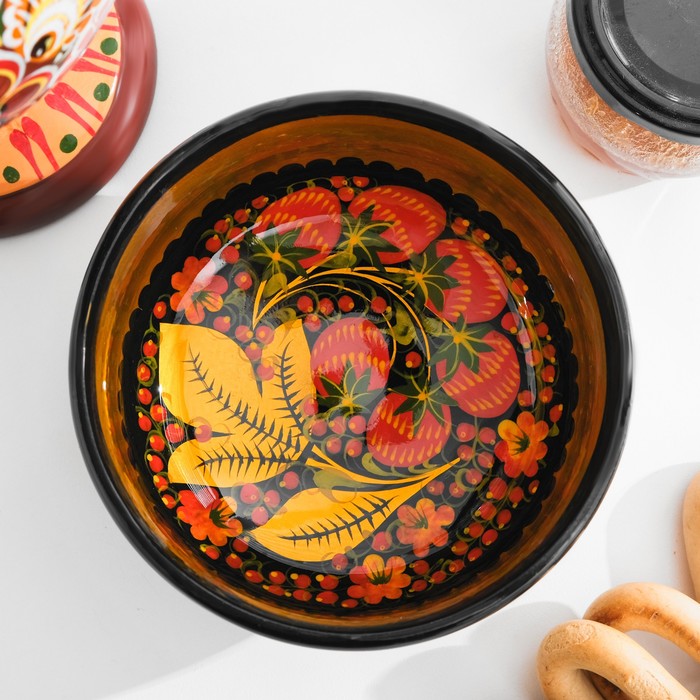 Чашка «Ягодка», 7×13 см, хохлома