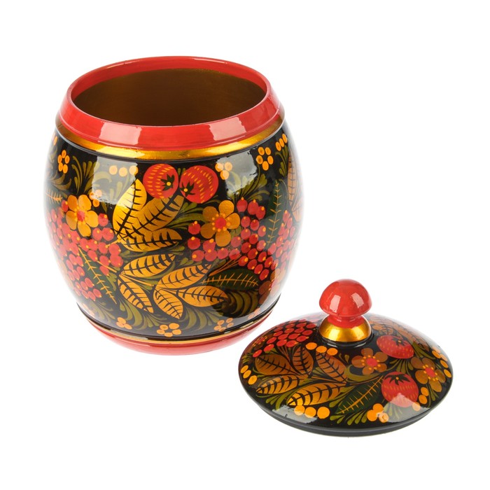 Поставок под сыпучие, 20 х 16 см, хохлома