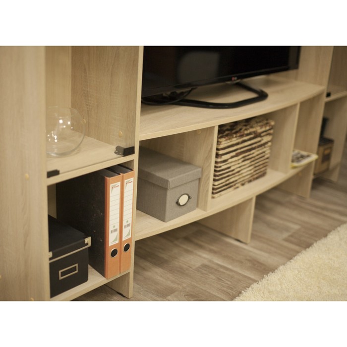 Стенка Дуэт 1820х335х1580 Дуб сонома