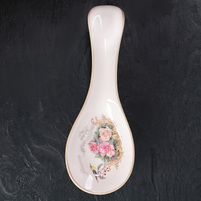 Подставка для ложки "Соловушка" 24,5х8,7х2,8 см