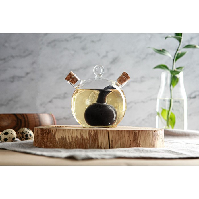 Бутыль для соусов и масла 2в1 "Фьюжн.Шар" 50х400 мл