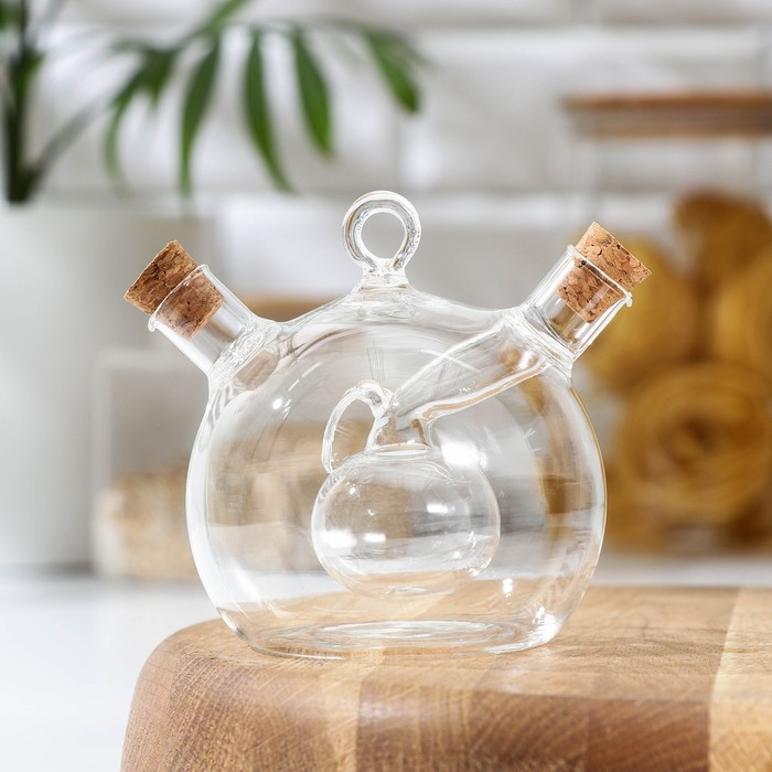 Бутыль для соусов и масла 2в1 "Фьюжн.Шар" 50х400 мл