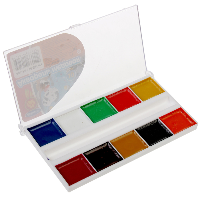 Акварель медовая Cullinan «Далматинцы», 10 цветов, в пластиковой коробке, без кисти