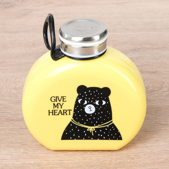 Бутылка 300 мл "Медведи", цвета МИКС