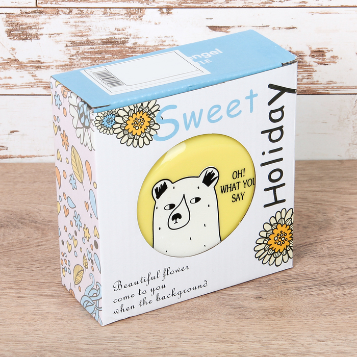 Бутылка 300 мл "Медведи", цвета МИКС