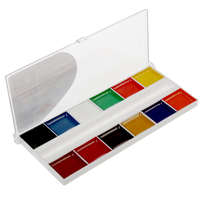 Акварель Cullinan «Океан», 12 цветов, в пластиковой коробке, без кисти