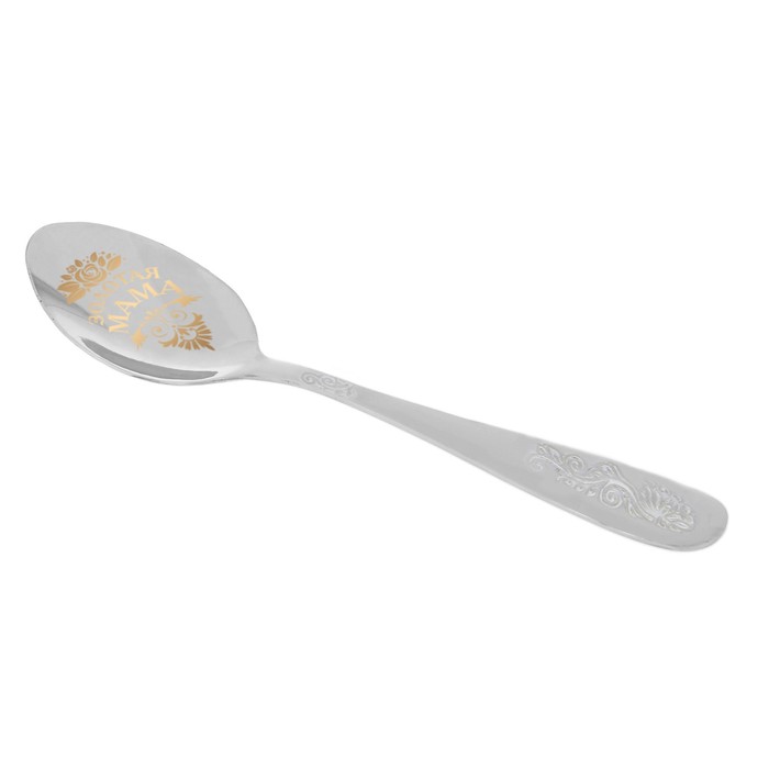 Ложка в подарочной коробке "Золотая мама"