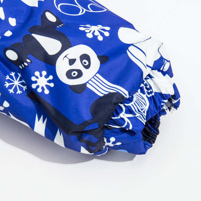 Комплект детский "AVERY", рост 80 см, цвет синий с принтом/тёмно-синий 73235_М