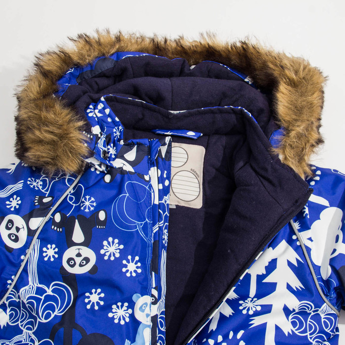 Комплект детский "AVERY", рост 86 см, цвет синий с принтом/тёмно-синий 73235_М