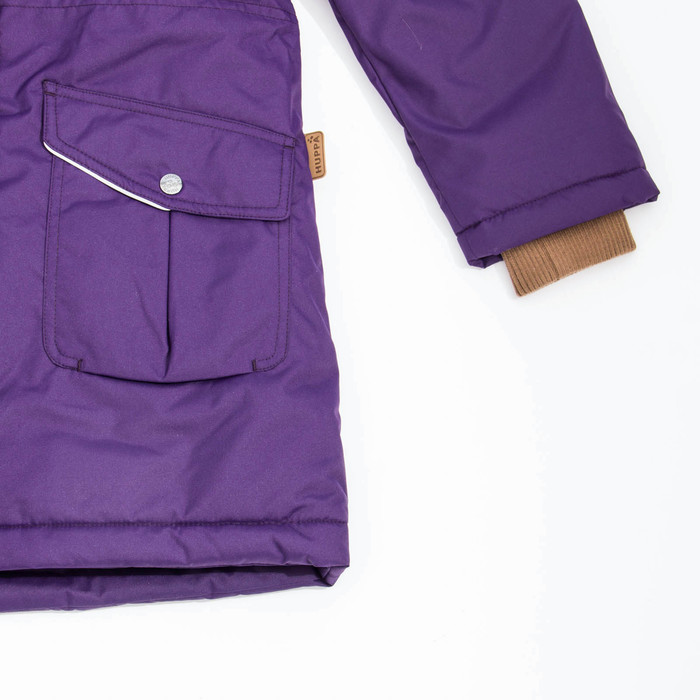 Куртка для девочки "MONA", рост 140 см, цвет тёмно-лилoвый 70073