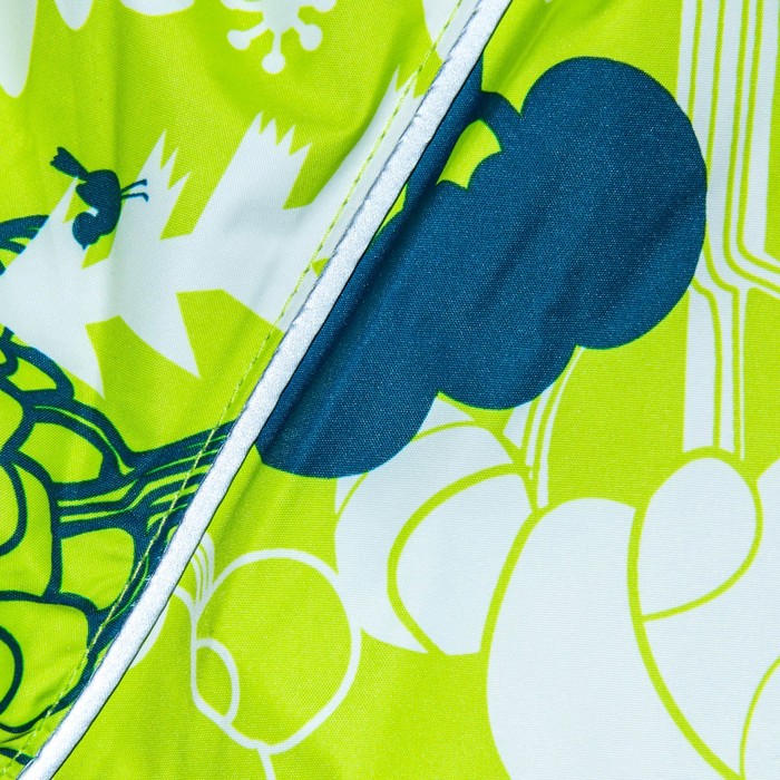 Комплект детский "AVERY", рост 80 см, цвет лайм с принтом/серый 73247_М