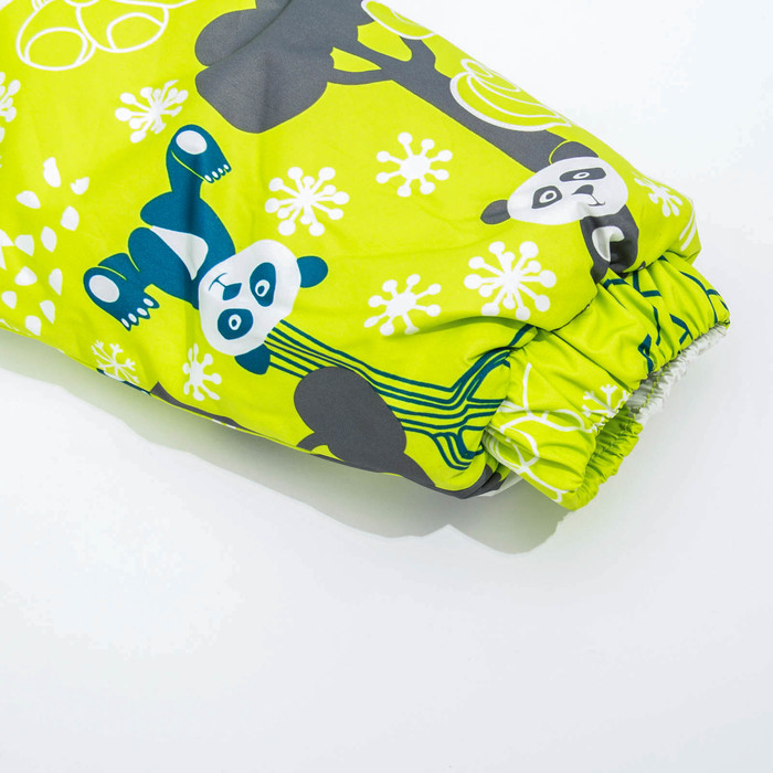 Комплект детский "AVERY", рост 86 см, цвет лайм с принтом/серый 73247_М