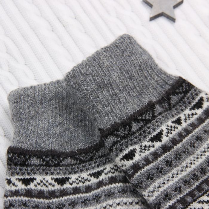 Варежки женские "Зимушка", размер 16 (р-р произв. L-24 см), цвет МИКС 58708