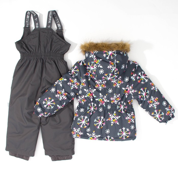 Комплект для девочки "WONDER", рост 140 см, цвет серый с принтом 71635