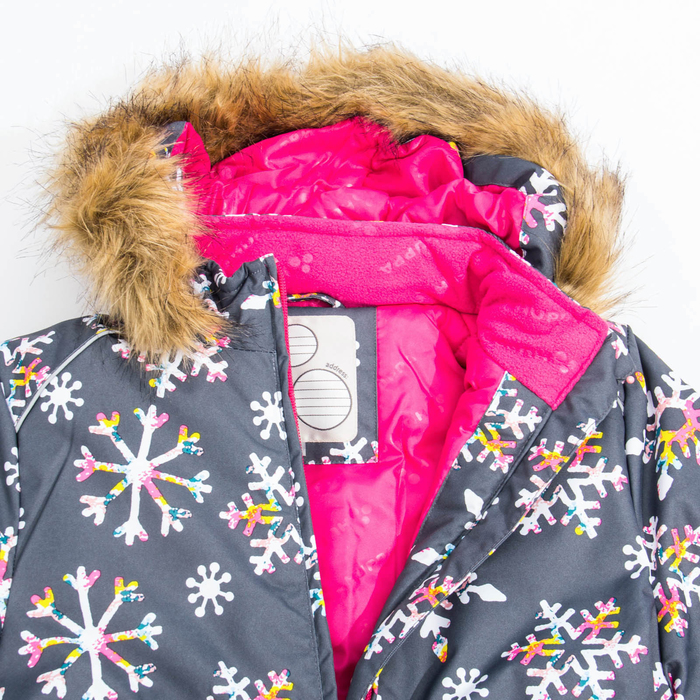 Комплект для девочки "WONDER", рост 140 см, цвет серый с принтом 71635