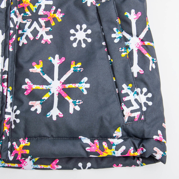 Комплект для девочки "WONDER", рост 140 см, цвет серый с принтом 71635