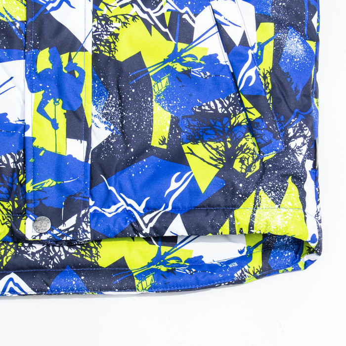 Куртка для мальчика "MARINEL", рост 98 см, цвет синий с принтом 72535