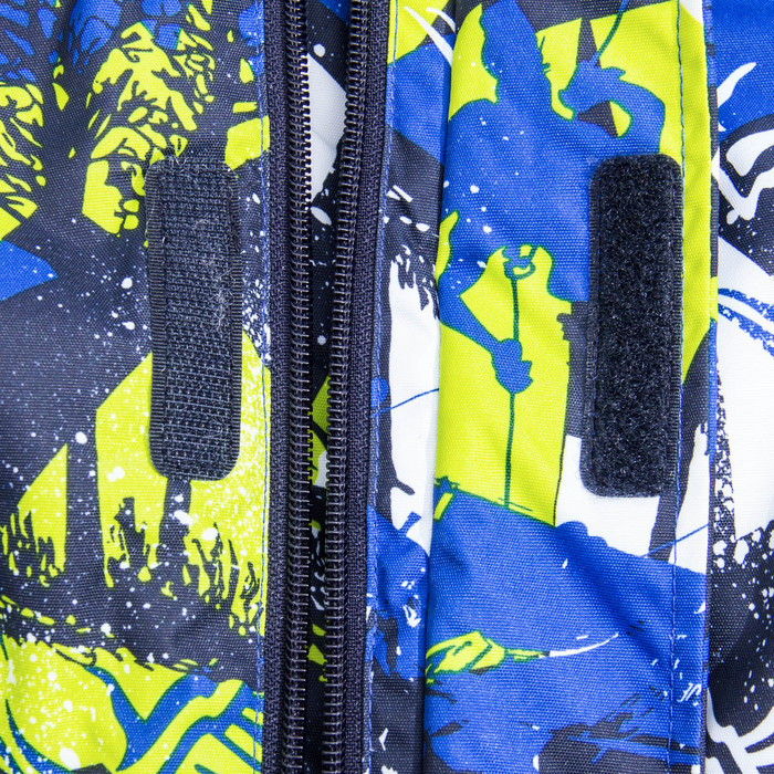 Куртка для мальчика "MARINEL", рост 98 см, цвет синий с принтом 72535