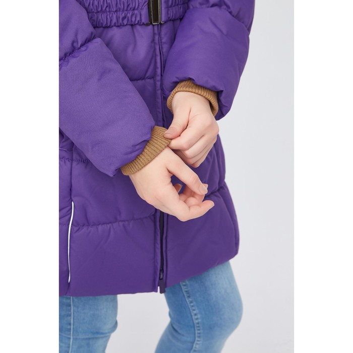 Пальто для девочки "YACARANDA", рост 146 см, цвет лилoвый 70053