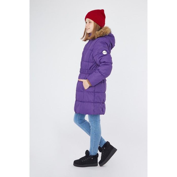 Пальто для девочки "YACARANDA", рост 152 см, цвет лилoвый 70053