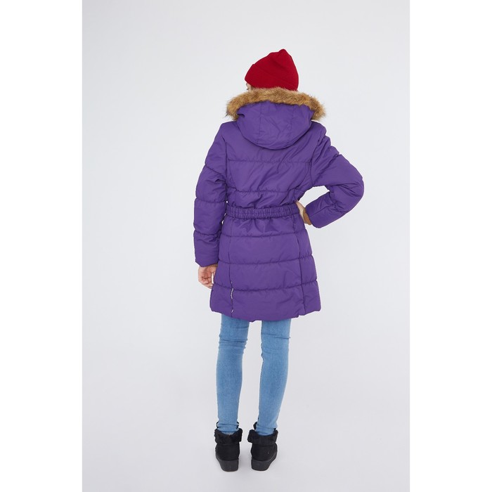 Пальто для девочки "YACARANDA", рост 164 см, цвет лилoвый 70053