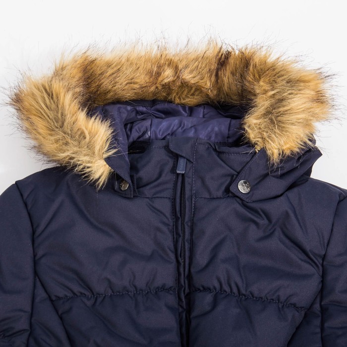 Пальто для девочки "YACARANDA", рост 146 см, цвет тёмно-синий 70086