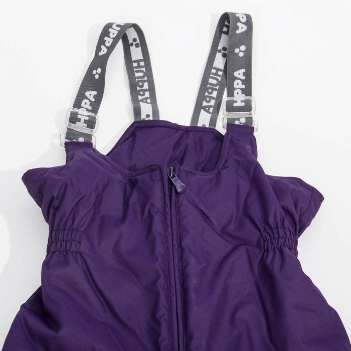 Брюки для девочки "FLINN", рост 92 см, цвет тёмно-лилoвый 70073