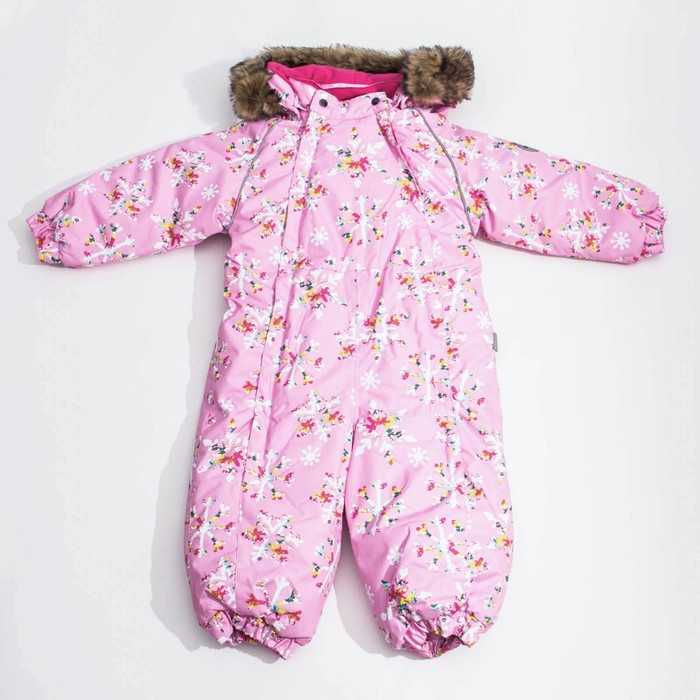 Комбинезон для девочки "KEIRA", рост 104 см, цвет розовый с принтом 71613